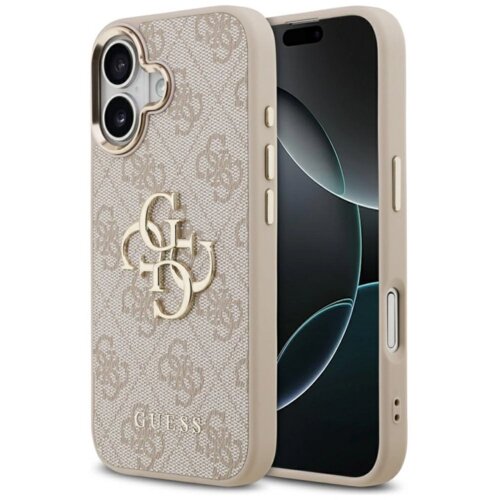  Maska Guess 4G Big Classic Logo za iPhone 17 roze zlatna Cene