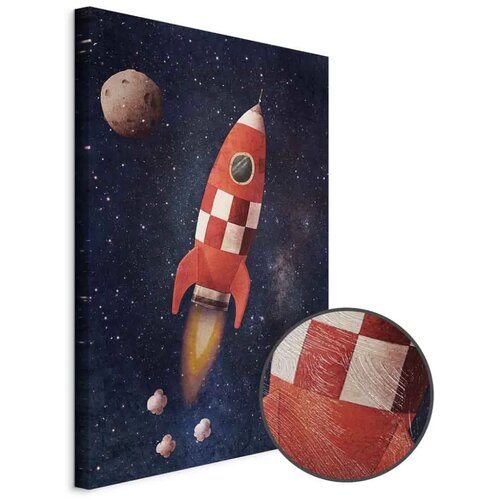  Slika - Into the Unknown by Rocket (1 Part) Vertical 80x120 Premium Print Cijene