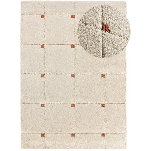 Universal Opečnato oranžno-kremno bela preproga 80x150 cm Brenda &amp;ndash; Slike