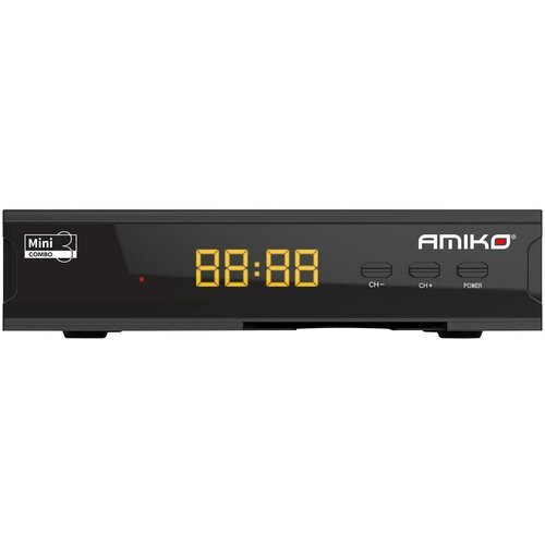 Amiko prijemnik DVB-S2+T2/C, H.265, Full HD, HDMI, USB, crni Cijene
