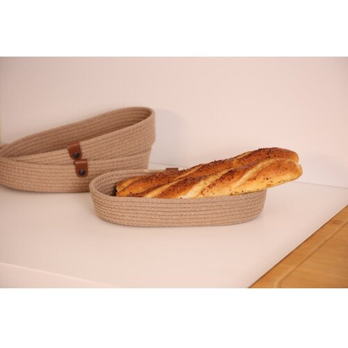 Aberto Design set pamučnih korpi za hleb 3 komada JUT01002128D Slike