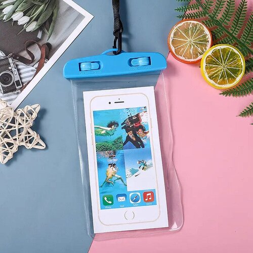  Vodootporna torbica za mobitel - Sigurno čuvanje va&scaron;eg telefona Plava Cene