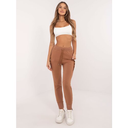 Calimera Sweatpants-CLM-DR-0128.05P-light brown Slike