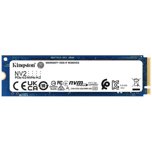 SSD Kingston 2TB NV2 M.2 2280 PCIe 4.0 NVMe , up to 3,500MB/s read, 2,800MB/s write, Cijene