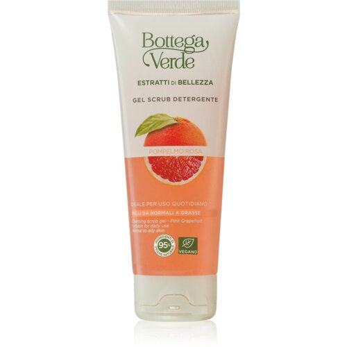 Bottega Verde Pink Grapefruit piling gel za čišćenje za normalno i masno lice 100 ml Cijene
