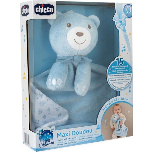 Chicco Dou Dou maxi tješilica, elektronička, plava Cijene