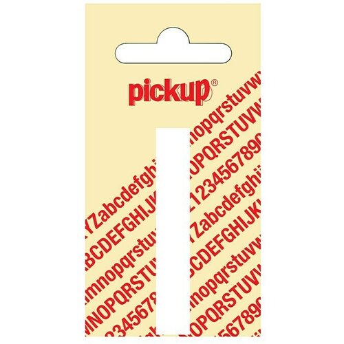 Pickup Samolepilni listki (Motiv: I, Bele barve, Višina: 60 mm) Cene