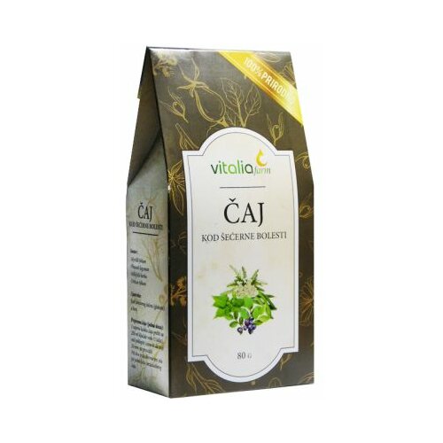 VITALIA FARM čajna mešavina kod šećerne bolesti 80 g 115220.0 Cene