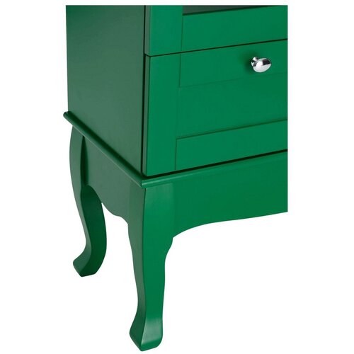 Ellos Home Zelena viseća vitrina od MDF-a 85x170,5x35 cm Prato &amp;ndash; Slike