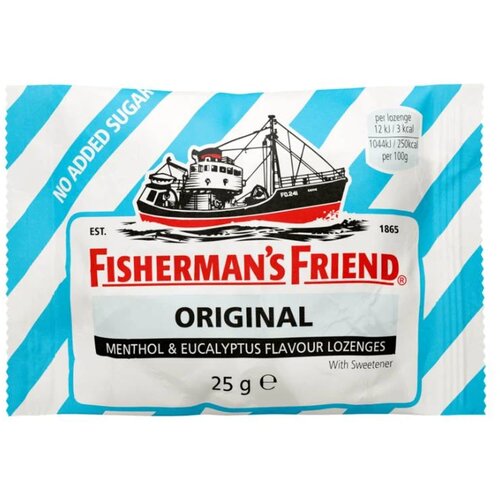 Fisherman&amp;#039;s Friend bombone original, eukaliptus, 25 g Slike