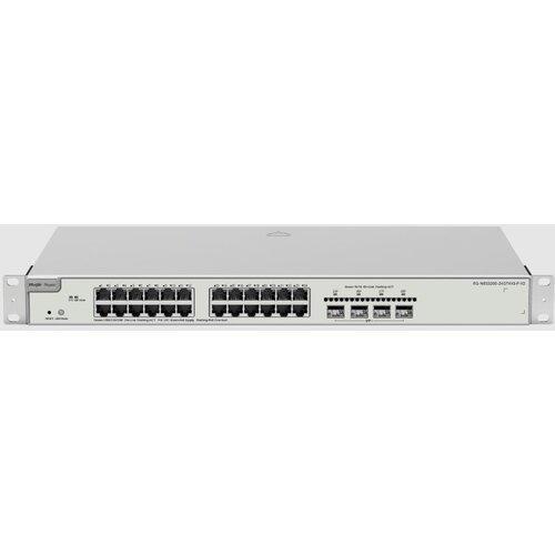 Ruijie Networks RG-NBS3200-24GT4XS-P-V2 network switch Managed L2+ Gigabit Ethernet (10 /100 /1000) Power over Ethernet (PoE) Grey Slike