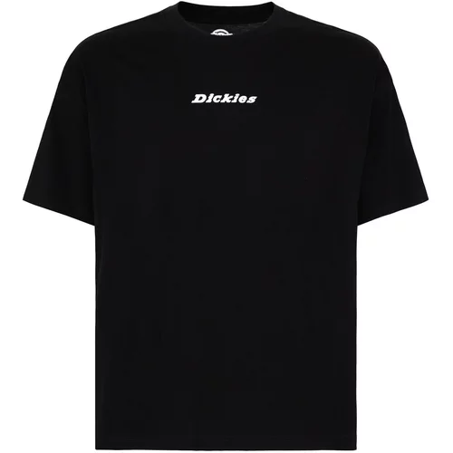 Dickies Pamučna majica ENTERPRISE TEE SS za muškarce, boja: crna, s tiskom, DK0A4YRN