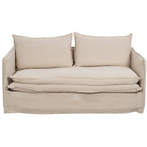 Ixia Krem lanena sofa 180 cm &amp;ndash; Slike