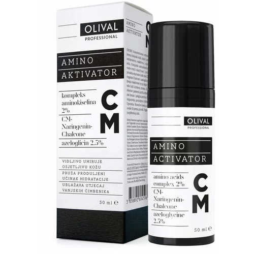 OLIVAL Professional Amino vlažilna in pomirjujoča krema za občutljivo in netolerantno kožo 50 ml