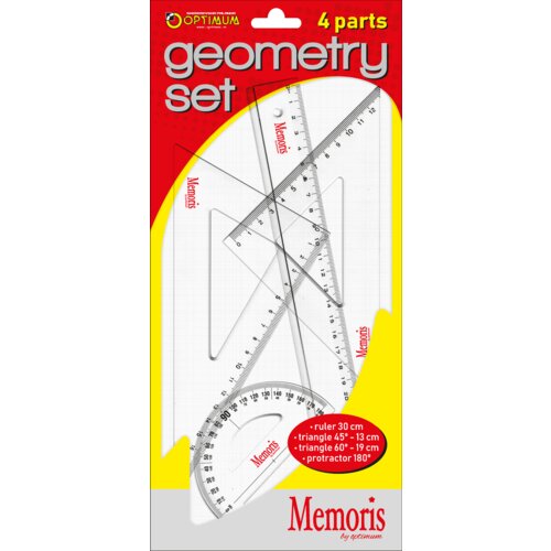 Nepoznato Geometrijski set OPTIMUM 4kom Cene