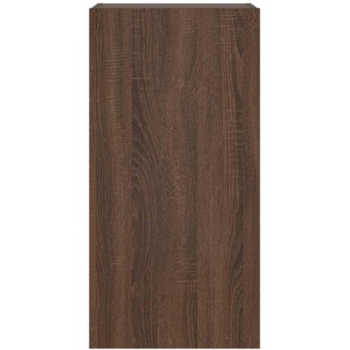  Zidni TV ormarić s LED svjetlima boja hrasta 40,5x35x80 cm Slike