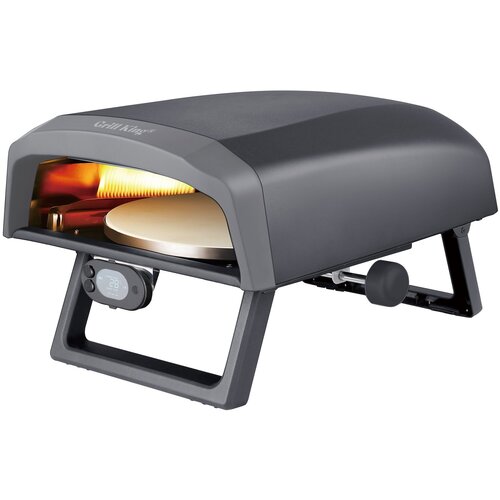 Grill King Pizzaiolo 12" plinski rotacioni pizza pekač s termometrom + bogata oprema u setu Cijene