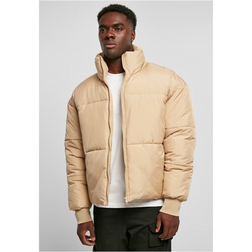 Urban Classics Plus Size Short Big Puffer Jacket unionbeige Slike