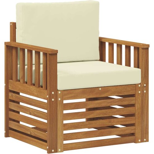  Set vanjskih sofa s jastukom Prirodna 71 x 63 x 73 cm Slike
