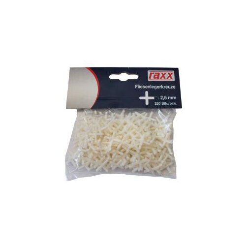 Raxx KRIŽIĆ ZA KERAMIČKE PLOČICE 2,5MM 1PAK-250KOM Slike