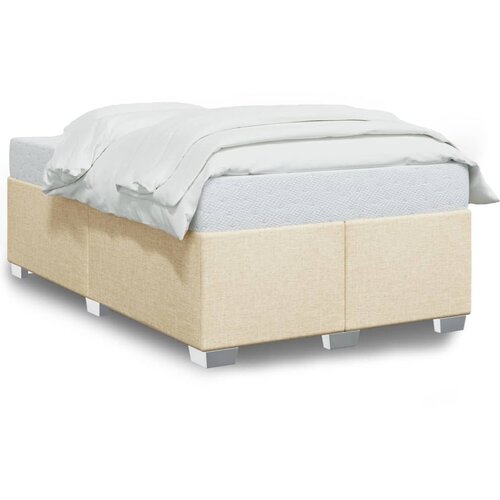 VidaXL Okvir Kreveta Krem 120x190 cm tkanine Slike