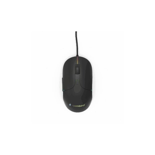  Mi&scaron; GEMBIRD MUS-UL-02, USB, large size illuminated, black, 2400 dpi Cijene