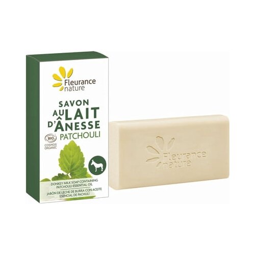 Fleurance Nature donkey Milk Soap - Patchouli Slike