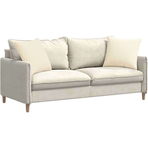 VidaXL jastučići za sofu 2 pcs krema 50 x 50 cm kordura tekstil Slike