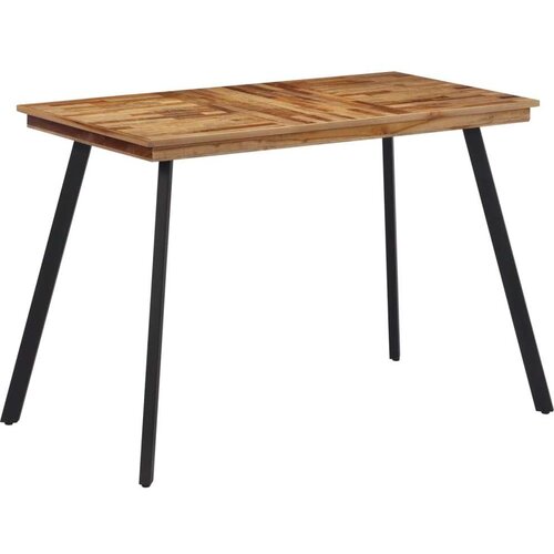  Blagovaonski stol 120 x 62 x 76 cm od masivne tikovine Slike