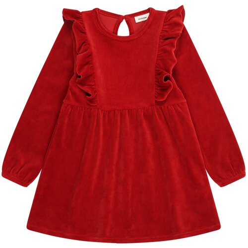 Lil&amp;#039; Atelier Obleka &amp;#039;NMFSAGA&amp;#039; rdeča Slike