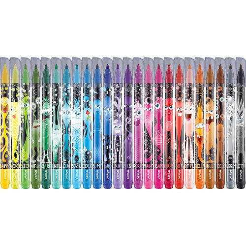 Maped fiber pisalo COLOR, PEPS MONSTER, kartonska &amp;scaron;katla 24, (21656445) Slike