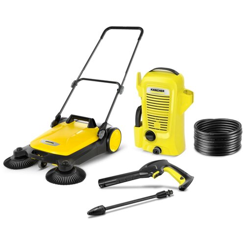 Karcher set ma&amp;scaron;ina za či&amp;scaron;ćenje s 4 twin + perač pod pritiskom k 2 universal edition Slike