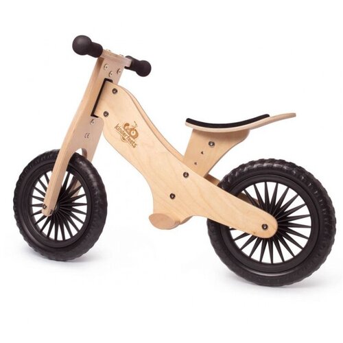 Kinderfeets drvena dječja guralica Classic Natural Slike