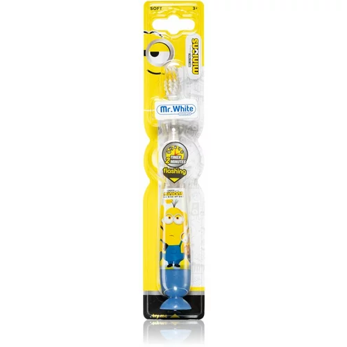 Minions Flashing Toothbrush baterijska zobna ščetka za otroke soft 3y+