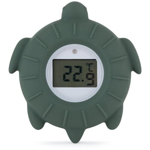 Petite&amp;amp;Mars Digital Silicone Water Thermometer 0m+ digitalni toplomjer za u kadu Turtle Terry 1 kom Slike