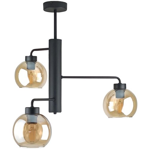  Luster na &scaron;ipci FLEX 3xE27/60W/230V crna/duvansko-bež Cene