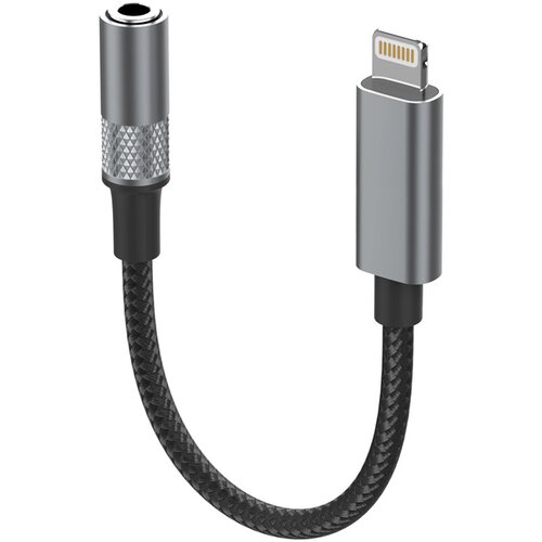  Adapter LDNIO LSY80i za slusalice iPhone Lightning na 3.5mm crni Cene