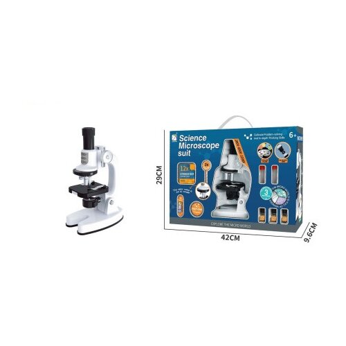  Mikroskopski set 1200X, na baterije ( 63-381000 ) Slike
