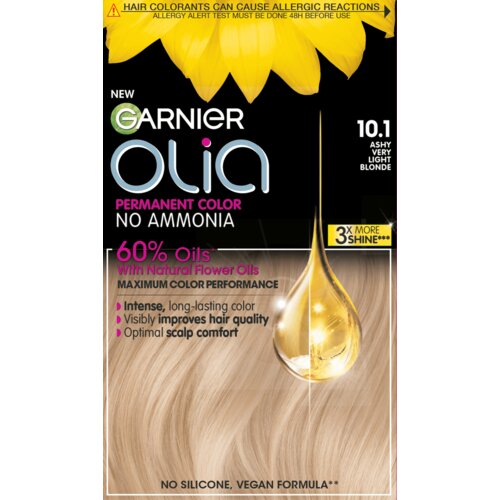 Garnier Olia boja za kosu 10.1 pepeljasto izrazito svetlo plava Cene