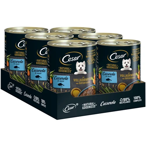 Cesar Natural Goodness - Riba i superhrana (24 x 400 g)