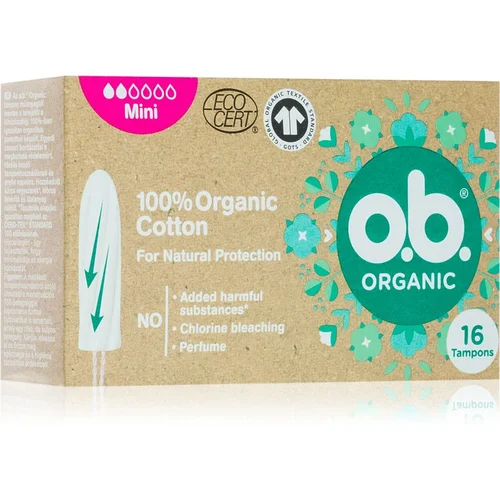 o.b. Organic Mini tamponi 16 kom