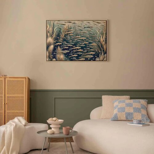  Slika - Oceanic nature 120x80 U prirodnom drvenom okviru Slike