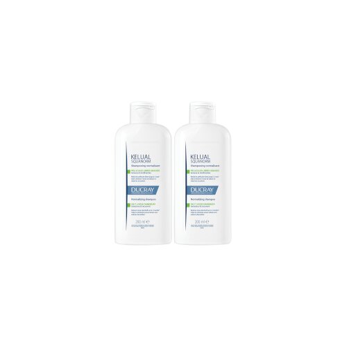 Ducray PROMO Kelual Squanorm Tretman &amp;Aring;&amp;iexcl;ampon protiv masne peruti 1+1 GRATIS Slike