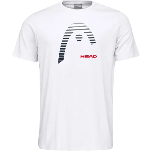 Head Pánské tričko Club Carl T-Shirt Men White M