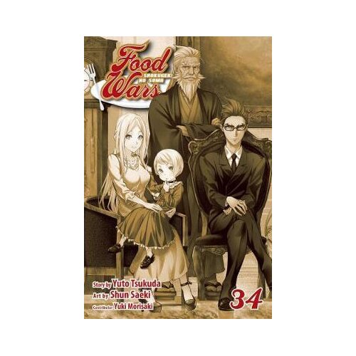 VIZ Media Yuto Tsukuda - Food Wars!: Shokugeki no Soma, Vol. 34 Cene