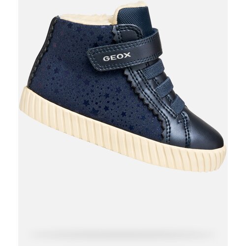 Geox Girls First Steps Mirroless Dark Blue - Girls Cene