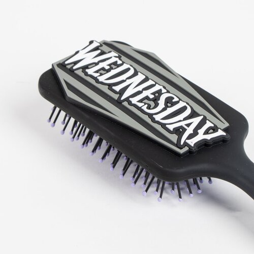 Wednesday Brush Rectangular krtača za lase za otroke 1 kos Slike