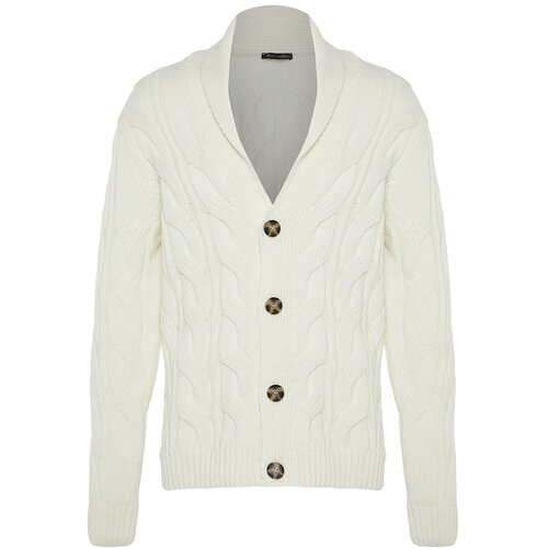 Trendyol Cardigan - Ecru - Slim fit Cijene