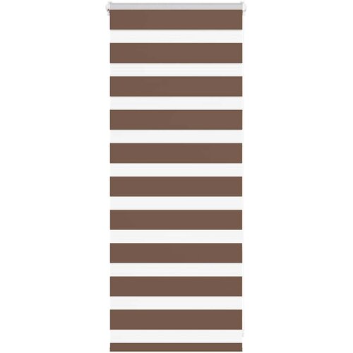 Zebra zavjesa smeđa 55x100 cm &scaron;irina tkanine 50,9 cm poliester Cijene