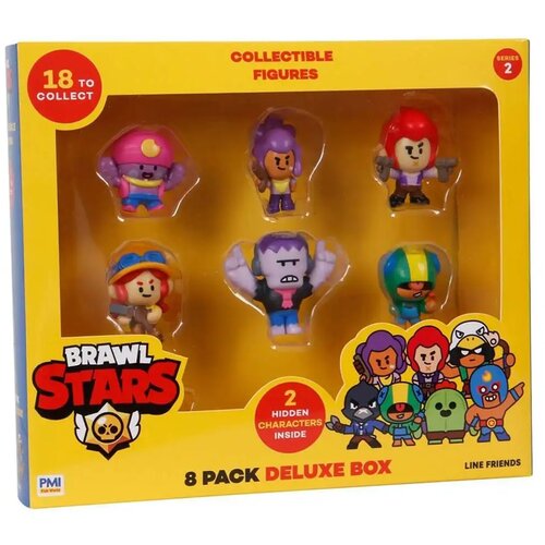 Flair Toys Brawl Stars mini figurice v škatli, komplet 8 kosov Cene